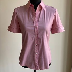 Theory Seersucker Button Down - Size M